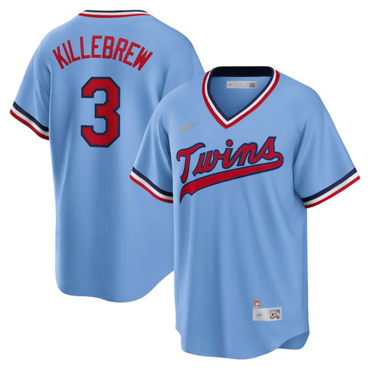 Harmon Killebrew Minnesota Twins Nike Road Cooperstown Collection Player Jersey - Light Blue | MLB Jerseys