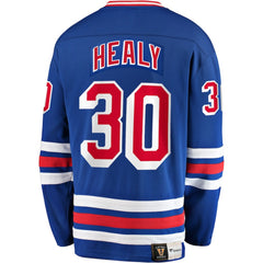 Glenn Healy New York Rangers Fanatics Premier Breakaway Retired Player Jersey Blue