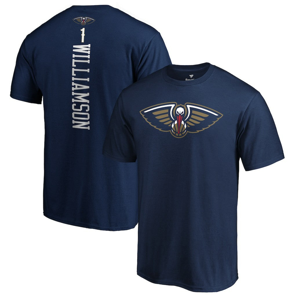 Fanatics - Zion Williamson New Orleans Pelicans 2019 NBA Draft Playmaker Name & Number T-Shirt - Navy
