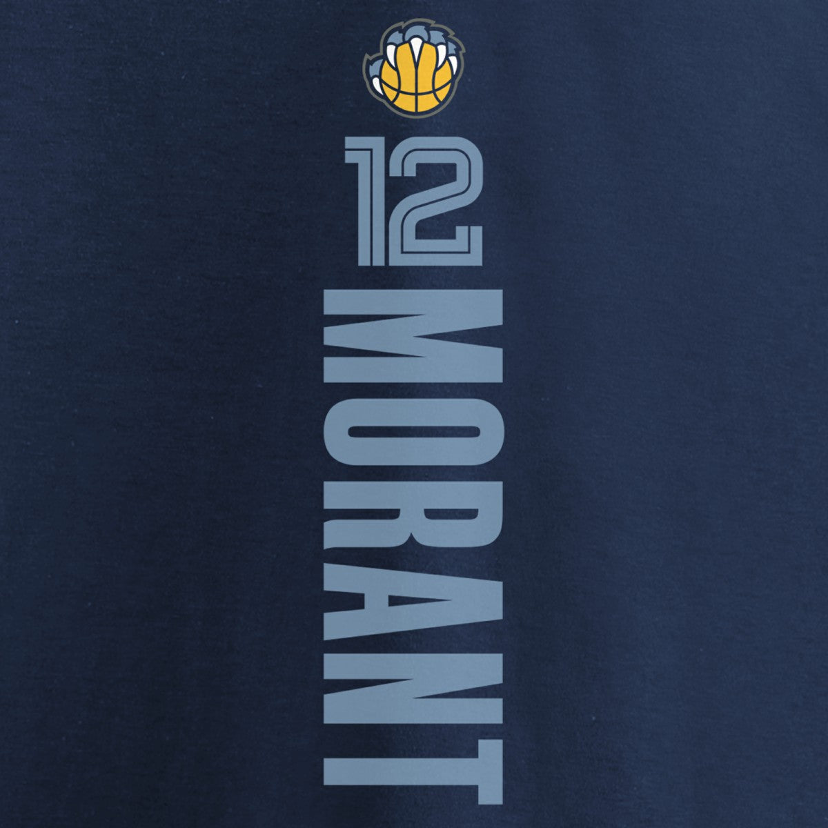 Fanatics - Ja Morant Memphis Grizzlies 2019 NBA Draft Playmaker Name & Number T-Shirt - Navy