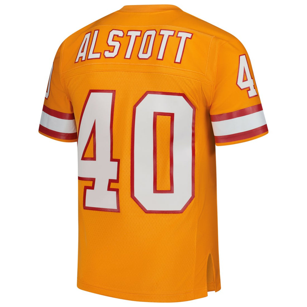 Mike Alstott Tampa Bay Buccaneers Legacy Replica Jersey Orange - Mitchell & Ness