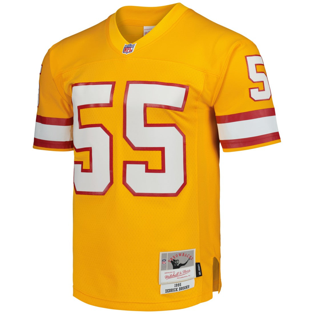 Derrick Brooks Tampa Bay Buccaneers Legacy Replica Jersey Orange - Mitchell & Ness
