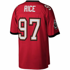 Simeon Rice Tampa Bay Buccaneers Legacy Replica Jersey Red - Mitchell & Ness