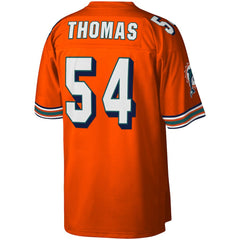 Zach Thomas Miami Dolphins Legacy Replica Jersey Orange - Mitchell & Ness