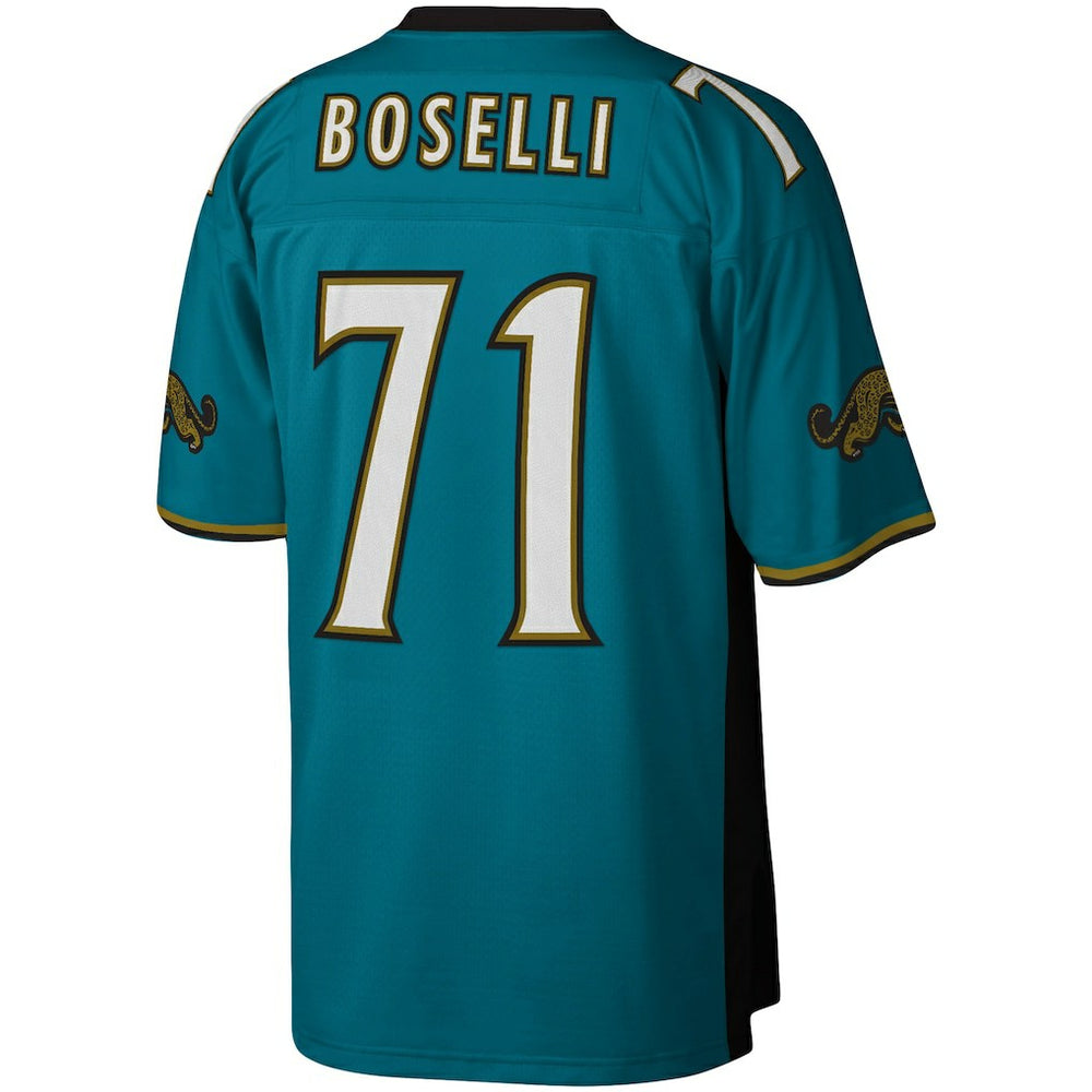 Tony Boselli Jacksonville Jaguars Legacy Replica Jersey Teal - Mitchell & Ness