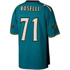 Tony Boselli Jacksonville Jaguars Legacy Replica Jersey Teal - Mitchell & Ness