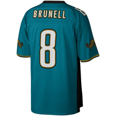 Mark Brunell Jacksonville Jaguars Legacy Replica Jersey Teal - Mitchell & Ness