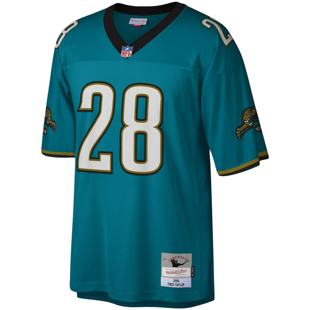 Fred Taylor Jacksonville Jaguars Legacy Replica Jersey Teal - Mitchell & Ness