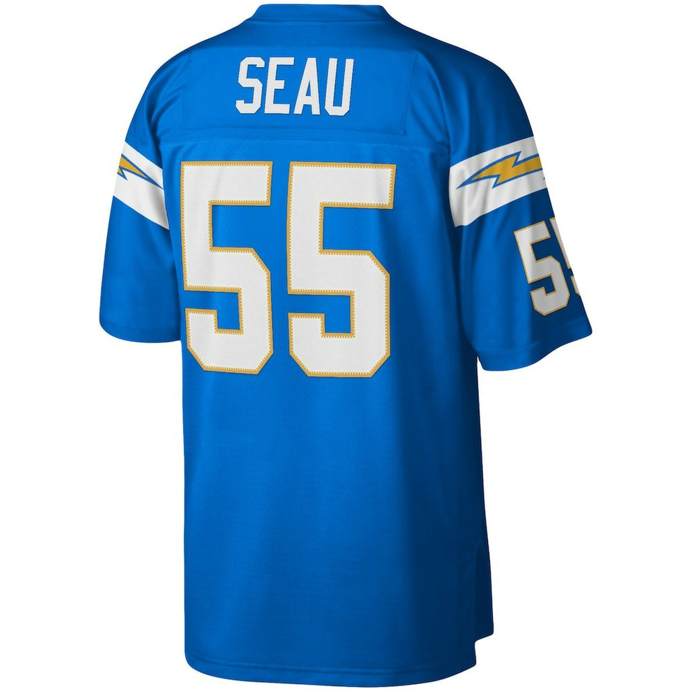 Junior Seau Los Angeles Chargers Legacy Replica Jersey Powder Blue - Mitchell & Ness