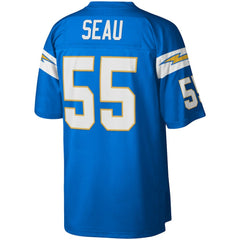 Junior Seau Los Angeles Chargers Legacy Replica Jersey Powder Blue - Mitchell & Ness