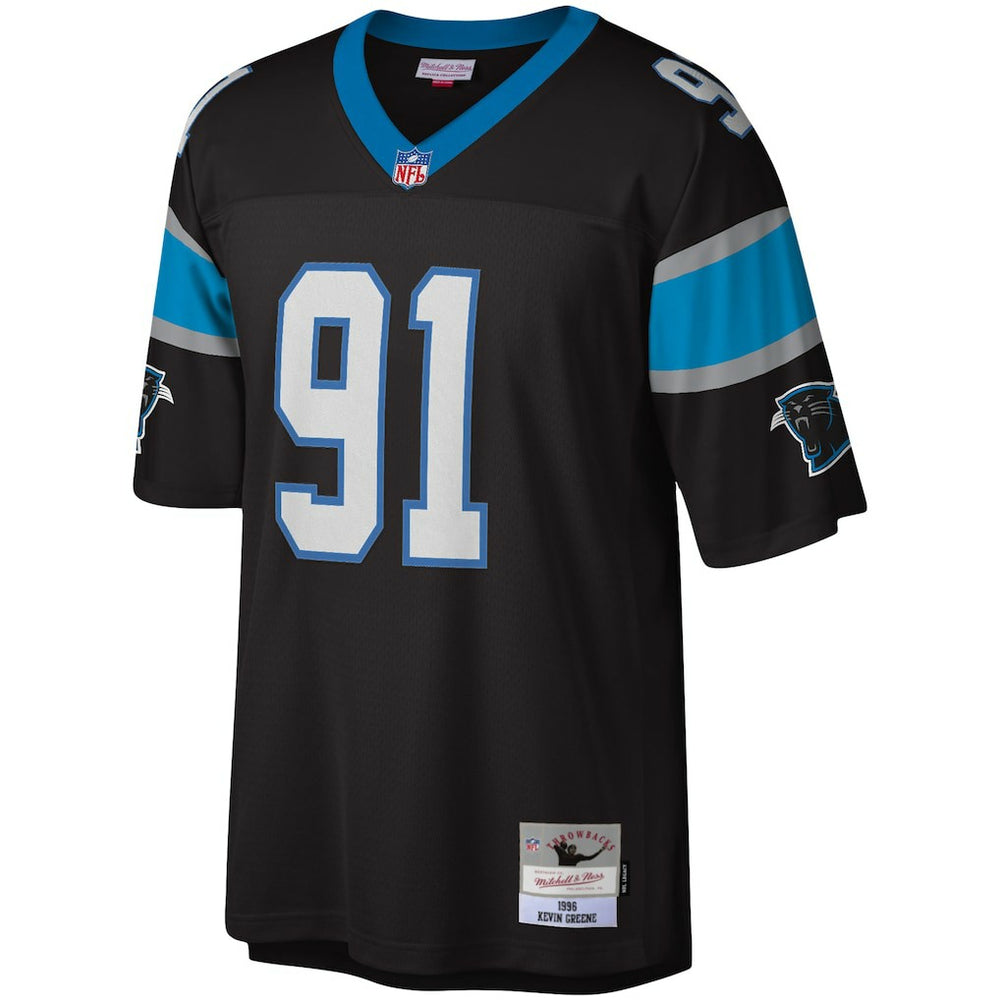 Kevin Greene Carolina Panthers Legacy Replica Jersey Black - Mitchell & Ness