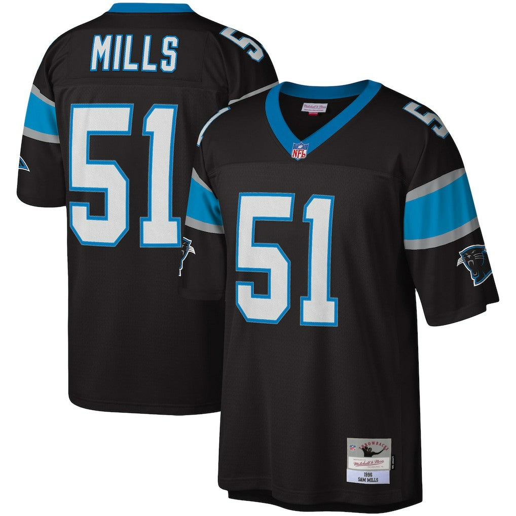 Sam Mills Carolina Panthers Legacy Replica Jersey - Black for sale | NFL Jerseys