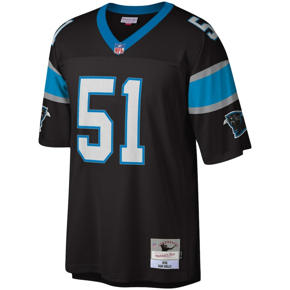 Sam Mills Carolina Panthers Legacy Replica Jersey - Black for sale | NFL Jerseys