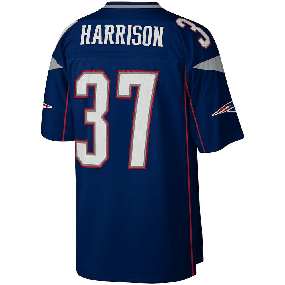 Rodney Harrison New England Patriots Legacy Replica Jersey Navy - Mitchell & Ness