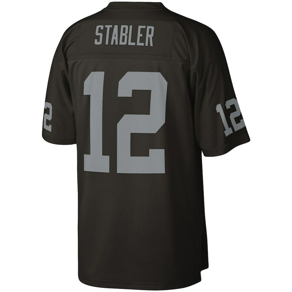 Ken Stabler Las Vegas Raiders Legacy Replica Jersey Black - Mitchell & Ness
