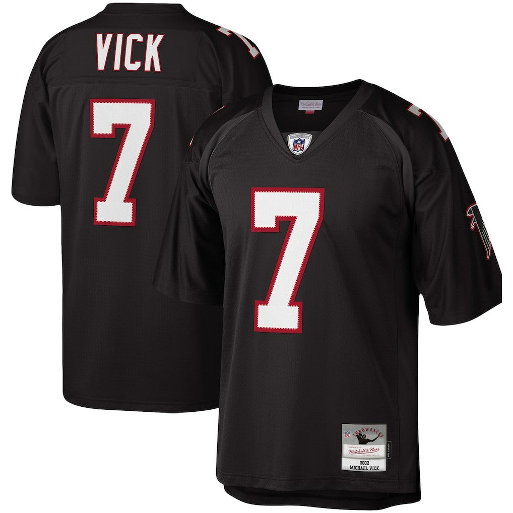 Michael Vick Atlanta Falcons Legacy Replica Jersey Black - Mitchell & Ness