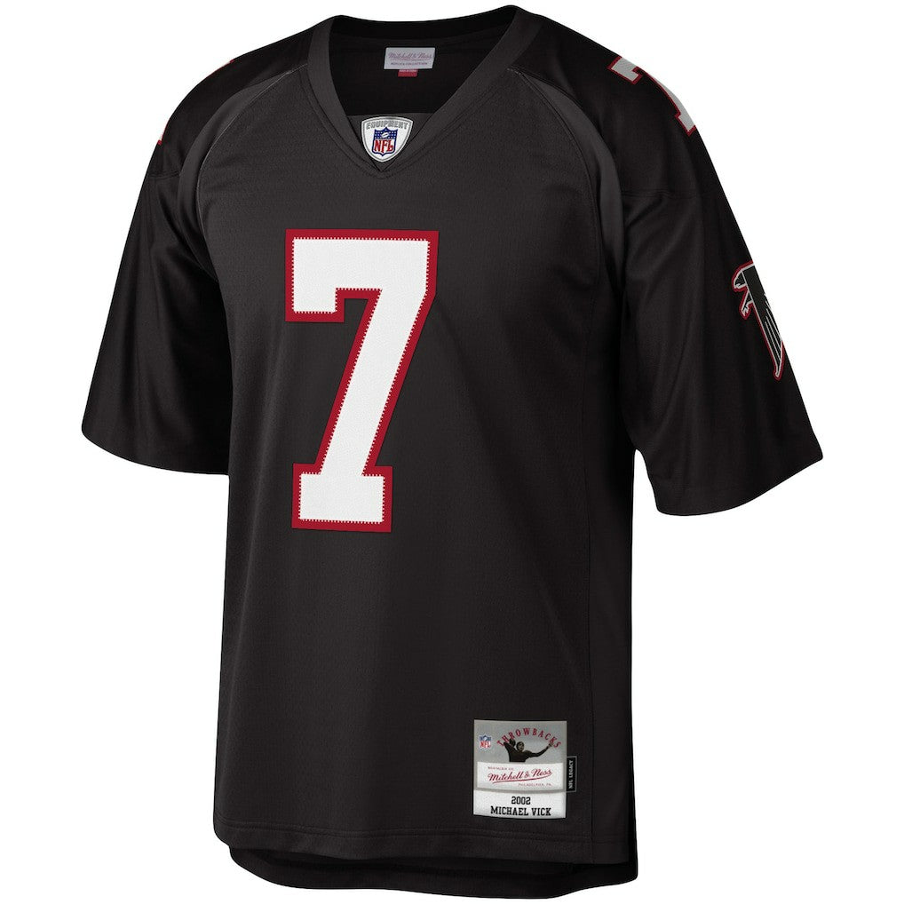 Michael Vick Atlanta Falcons Legacy Replica Jersey Black - Mitchell & Ness