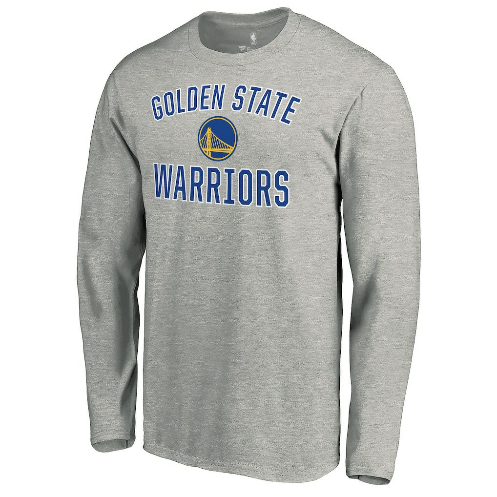 NBA - Golden State Warriors Victory Arch Long Sleeve T-Shirt - Heather Gray