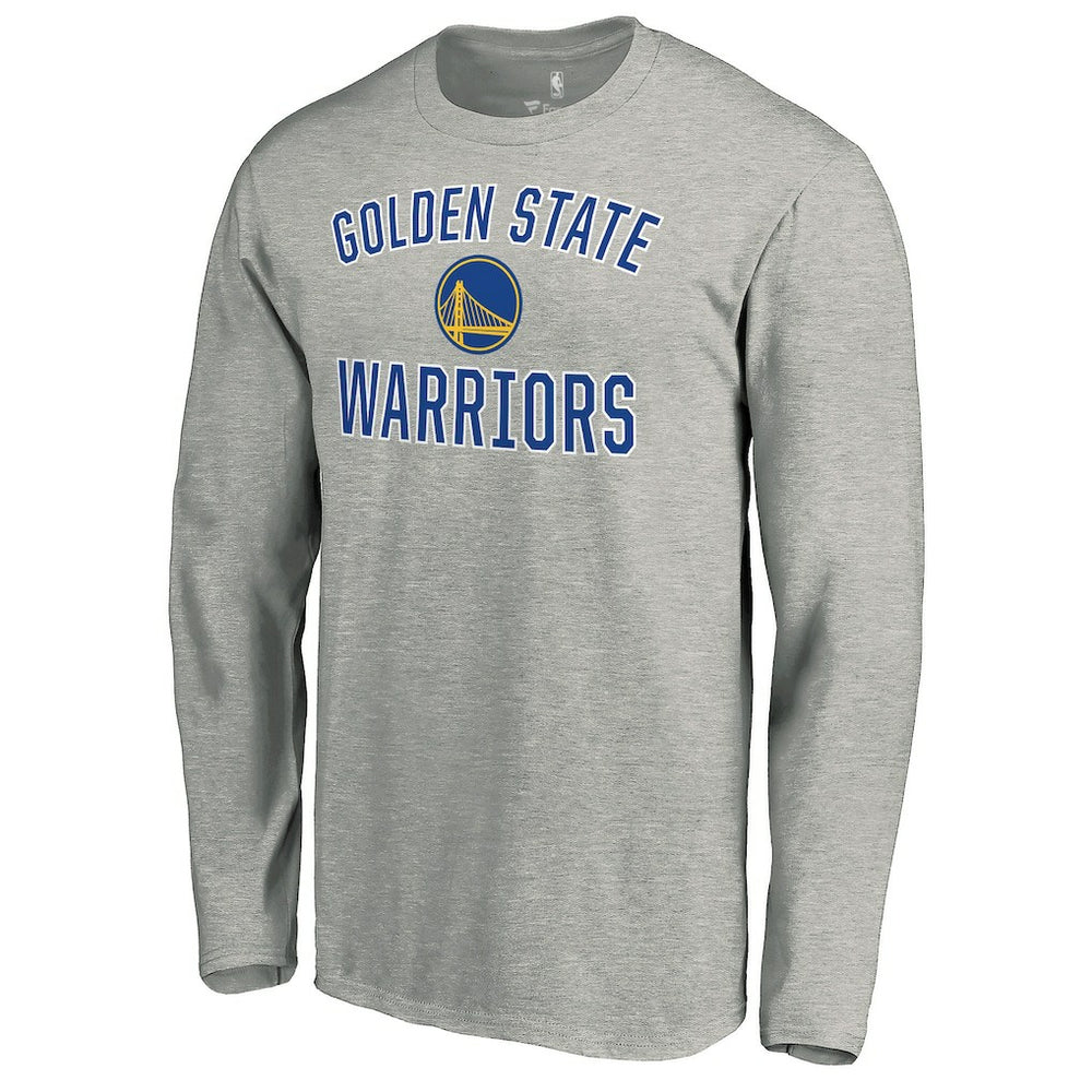 NBA - Golden State Warriors Victory Arch Long Sleeve T-Shirt - Heather Gray