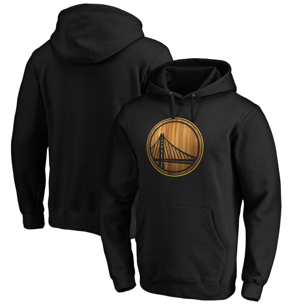 NBA - Golden State Warriors Hardwood Pullover Hoodie - Black