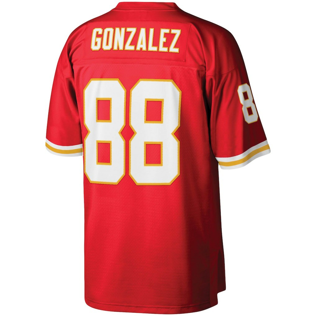 Tony Gonzalez Kansas City Chiefs Legacy Replica Jersey Red - Mitchell & Ness