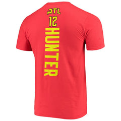 Fanatics - De'Andre Hunter Atlanta Hawks Playmaker Name & Number Logo T-Shirt - Red