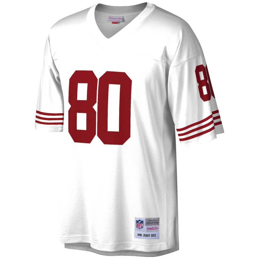 Jerry Rice San Francisco 49ers Legacy Replica Jersey White - Mitchell & Ness