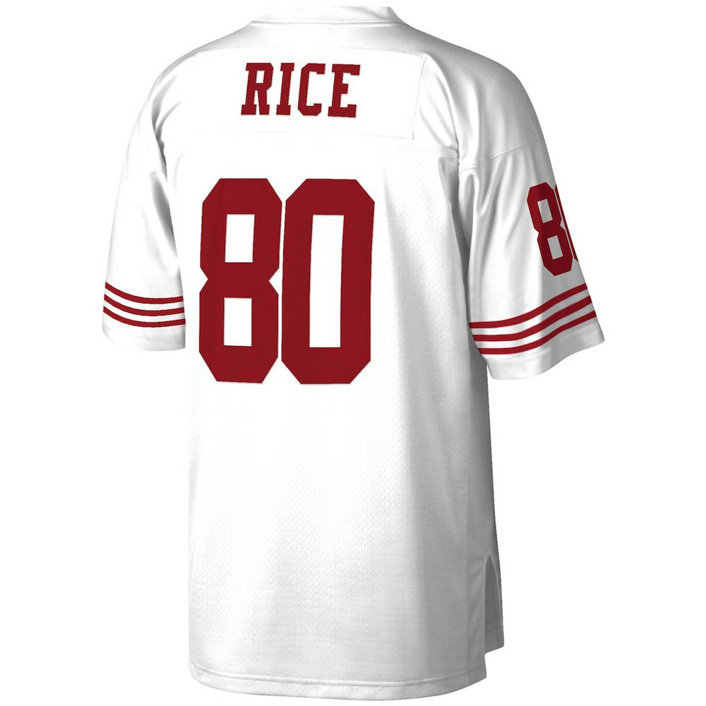 Jerry Rice San Francisco 49ers Legacy Replica Jersey White - Mitchell & Ness