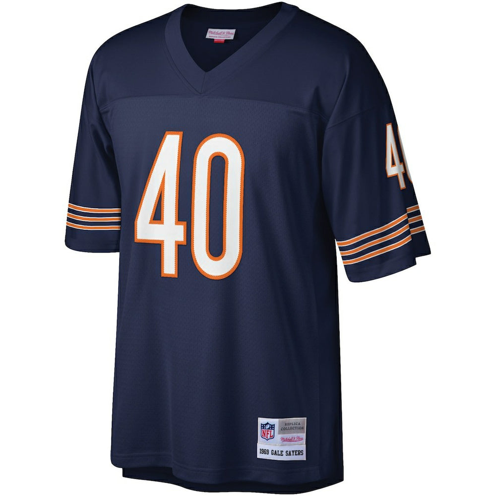 Gale Sayers Chicago Bears Legacy Replica Jersey Navy - Mitchell & Ness