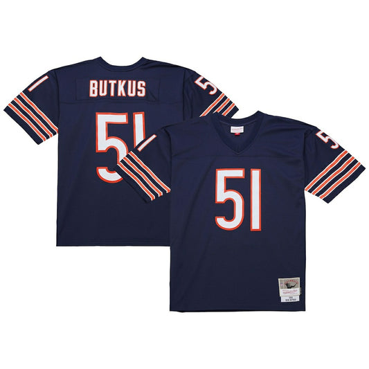 Dick Butkus Chicago Bears Legacy Replica Jersey - Navy discount | NFL Jerseys