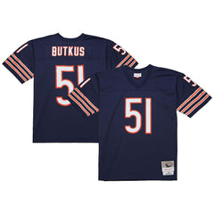 Dick Butkus Chicago Bears Legacy Replica Jersey Navy - Mitchell & Ness