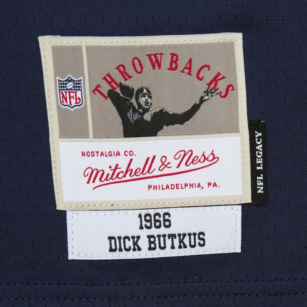Dick Butkus Chicago Bears Legacy Replica Jersey Navy - Mitchell & Ness