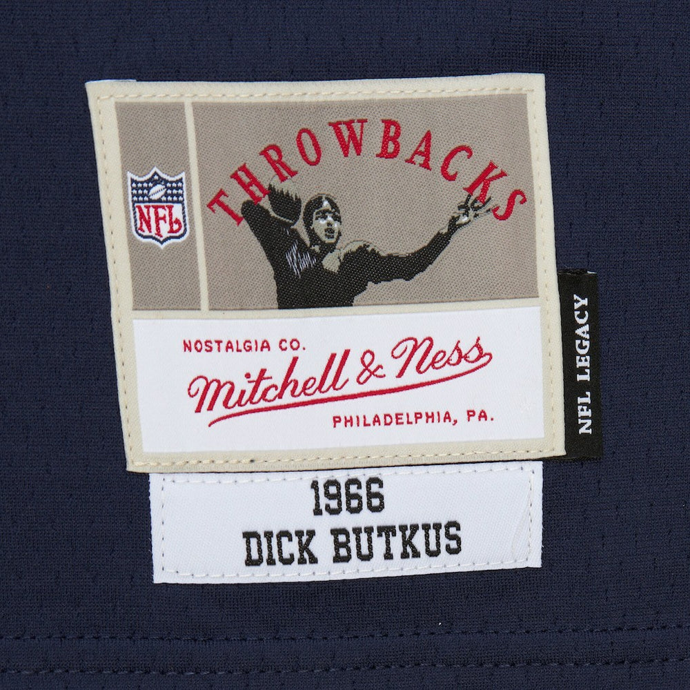 Dick Butkus Chicago Bears Legacy Replica Jersey Navy - Mitchell & Ness