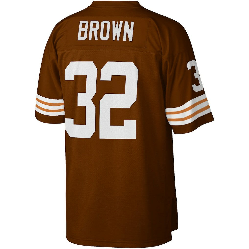 Jim Brown Cleveland Browns Legacy Replica Jersey Brown - Mitchell & Ness