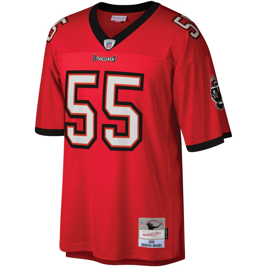 Derrick Brooks Tampa Bay Buccaneers Legacy Replica Jersey Red - Mitchell & Ness