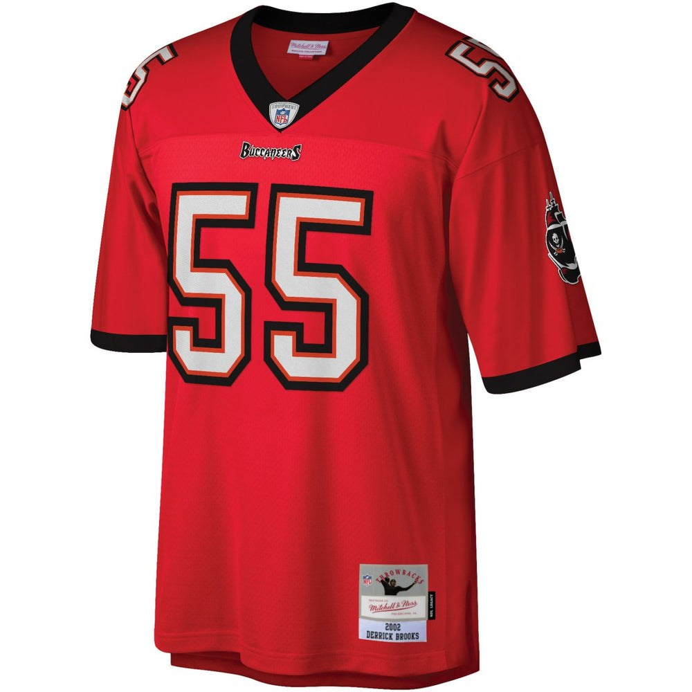 Derrick Brooks Tampa Bay Buccaneers Legacy Replica Jersey Red - Mitchell & Ness
