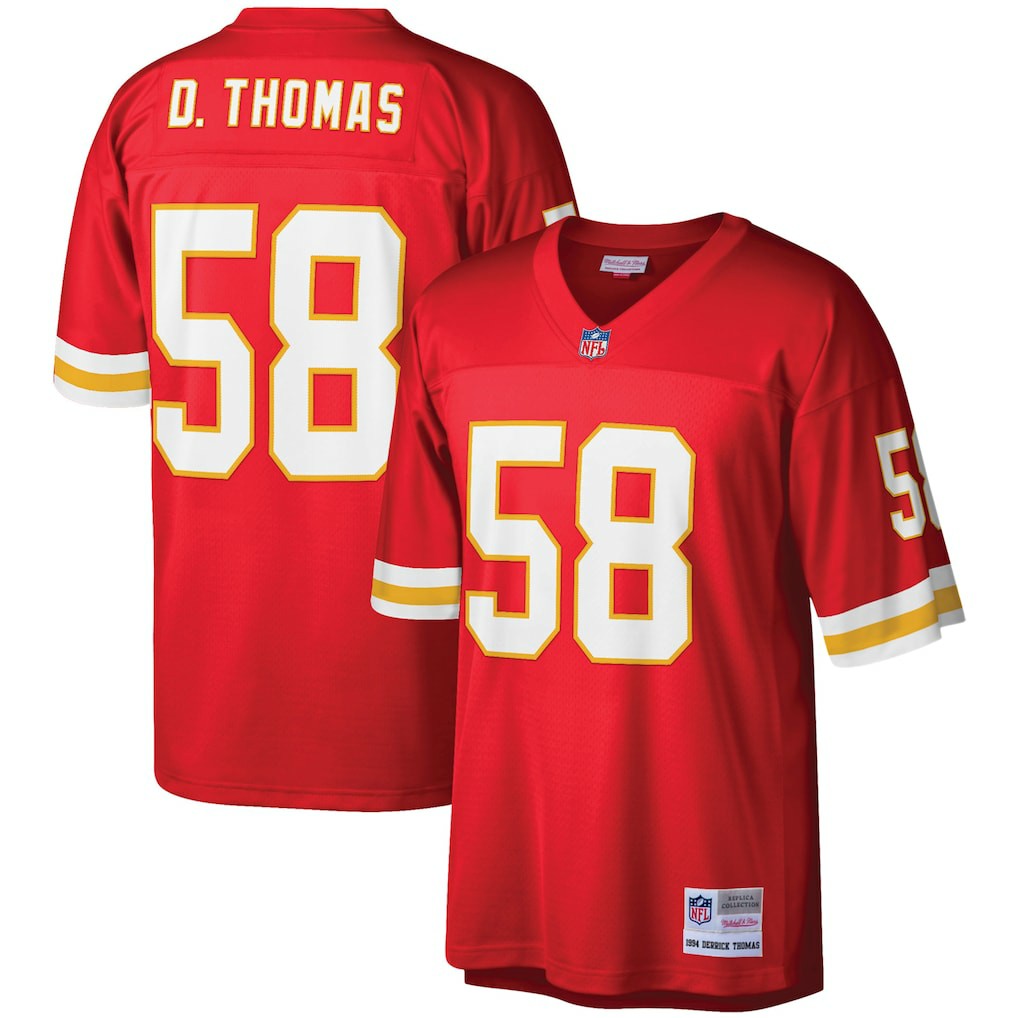 Derrick Thomas Kansas City Chiefs Legacy Replica Jersey Red - Mitchell & Ness