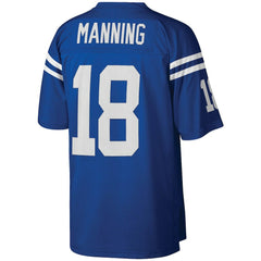 Peyton Manning Indianapolis Colts Legacy Replica Jersey Royal - Mitchell & Ness