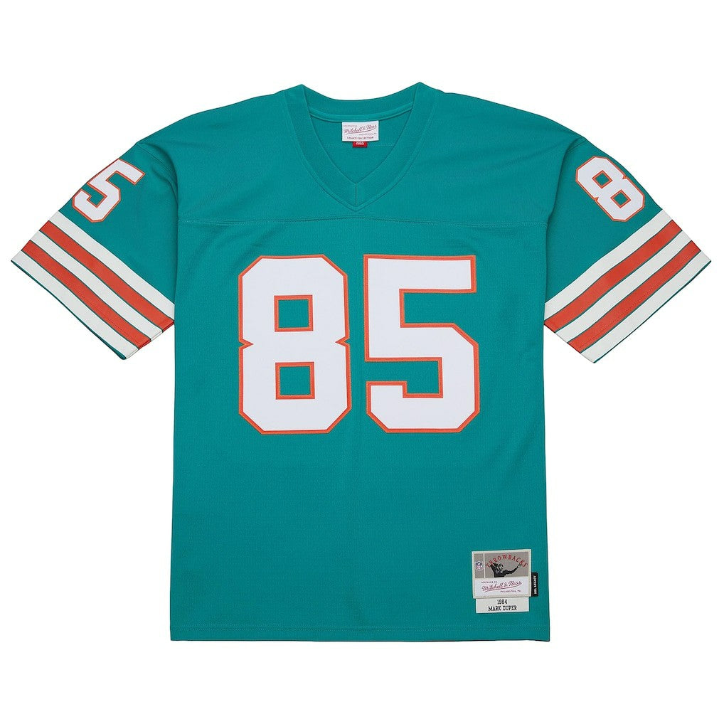 Mark Duper Miami Dolphins Legacy Replica Jersey Aqua - Mitchell & Ness