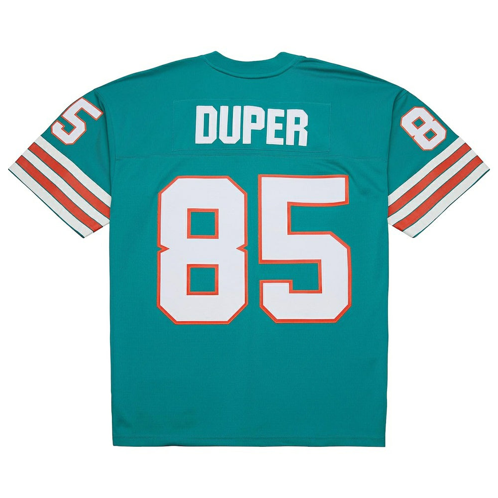 Mark Duper Miami Dolphins Legacy Replica Jersey Aqua - Mitchell & Ness