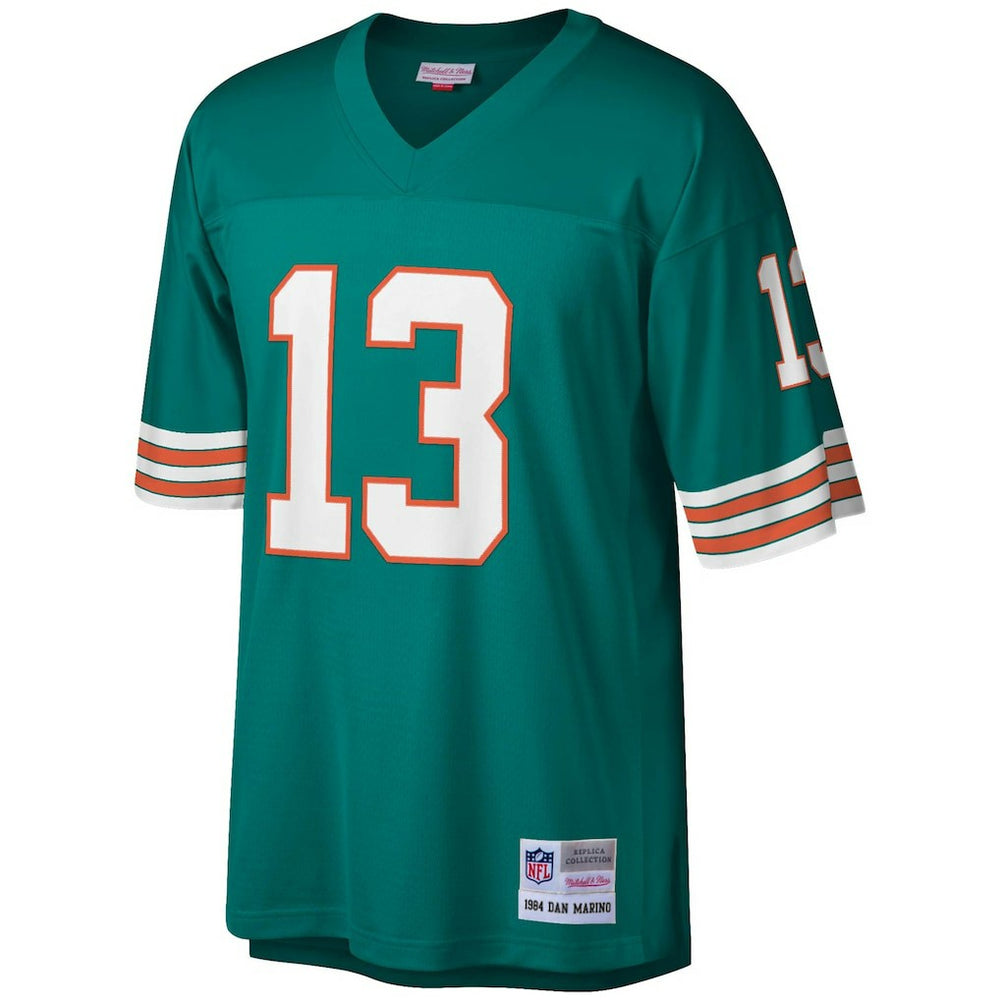 Dan Marino Miami Dolphins Legacy Replica Jersey Aqua - Mitchell & Ness