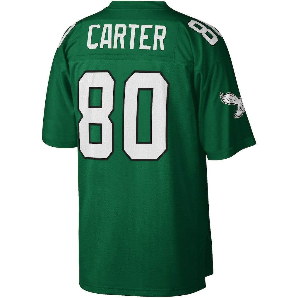Cris Carter Philadelphia Eagles Legacy Replica Jersey Kelly Green - Mitchell & Ness