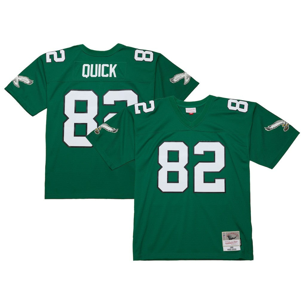 Mike Quick Philadelphia Eagles Legacy Replica Jersey Kelly Green - Mitchell & Ness