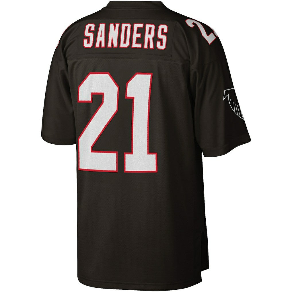 Deion Sanders Atlanta Falcons Legacy Replica Jersey Black - Mitchell & Ness
