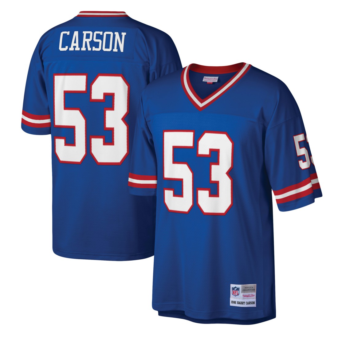 Harry Carson New York Giants Legacy Replica Jersey Royal - Mitchell & Ness