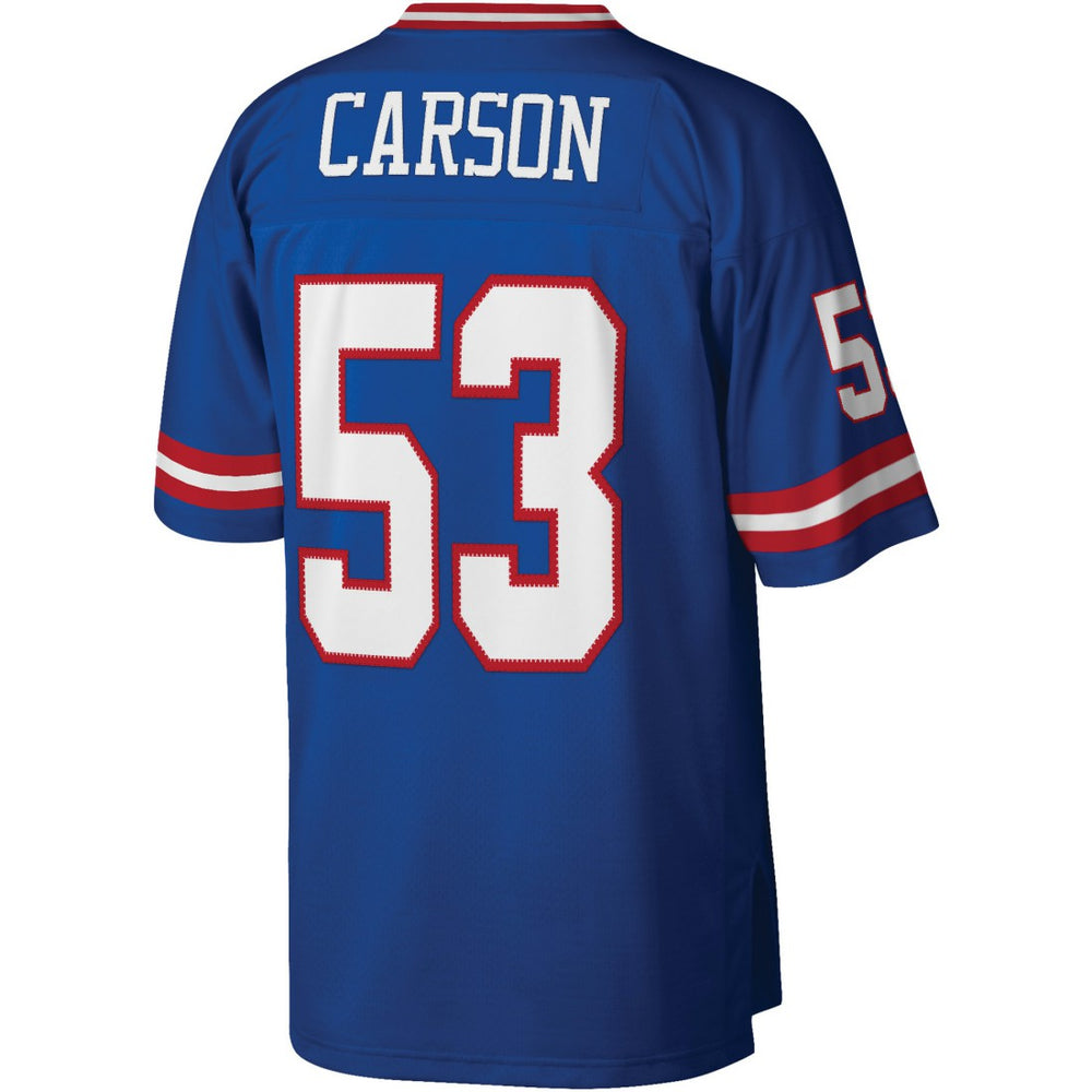 Harry Carson New York Giants Legacy Replica Jersey Royal - Mitchell & Ness