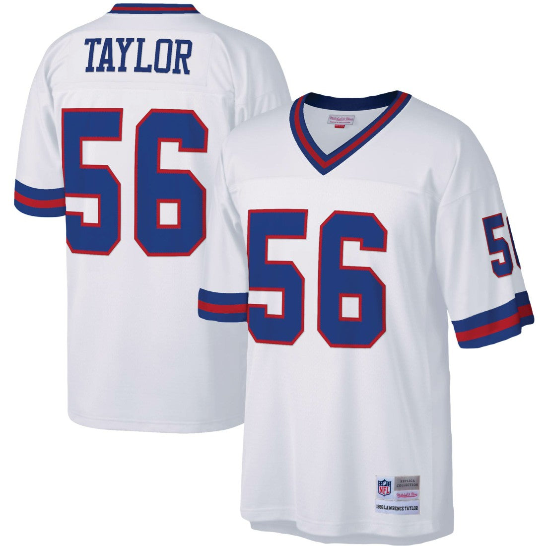 Lawrence Taylor New York Giants Legacy Replica Jersey White - Mitchell & Ness