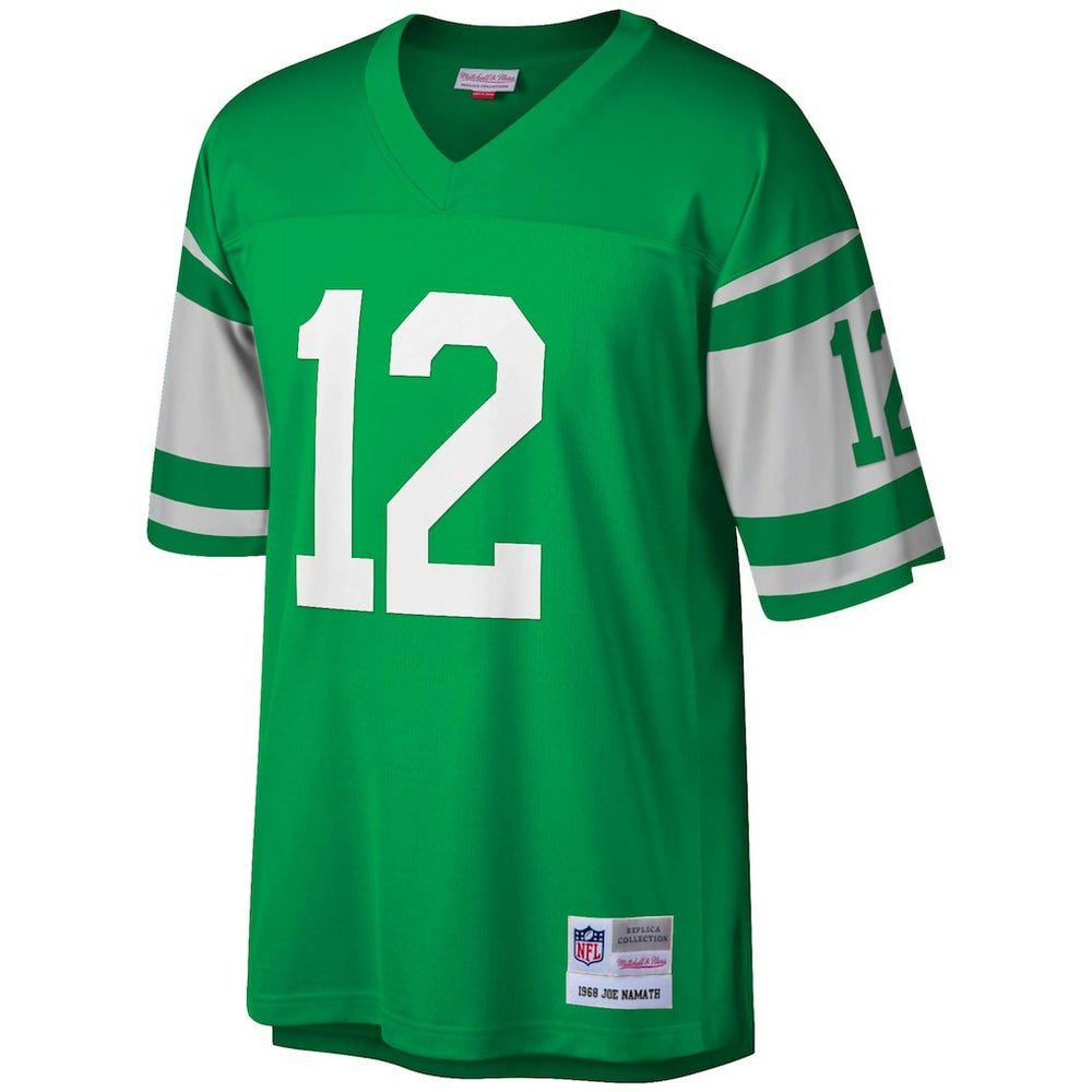 Joe Namath New York Jets Legacy Replica Jersey Kelly Green - Mitchell & Ness