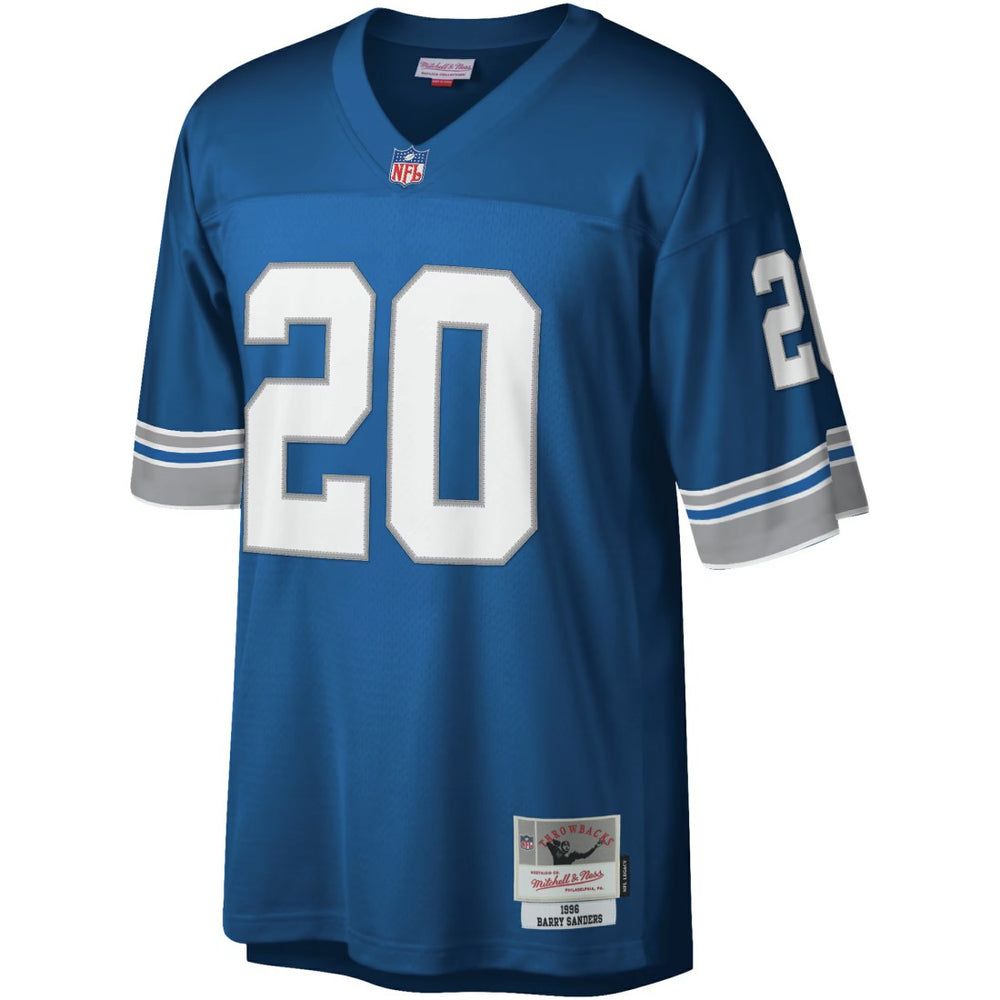 Barry Sanders Detroit Lions Legacy Replica Jersey Blue - Mitchell & Ness