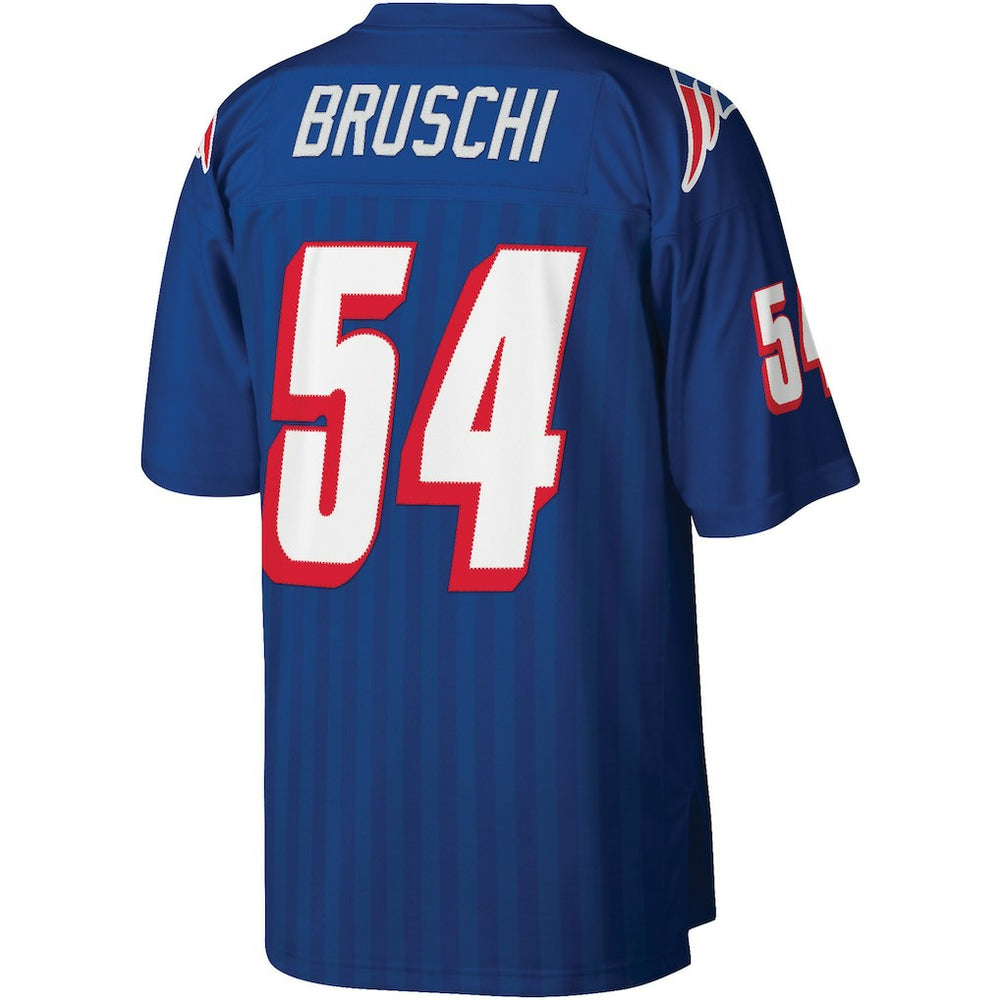 Tedy Bruschi New England Patriots Legacy Replica Jersey Royal - Mitchell & Ness
